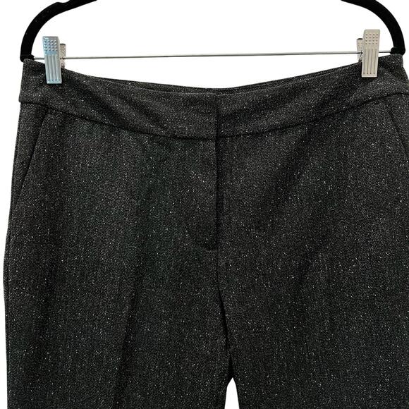 Ann Taylor Classic Dark Gray Tweed Dress Pants Size 8P Petite - Picture 5 of 12